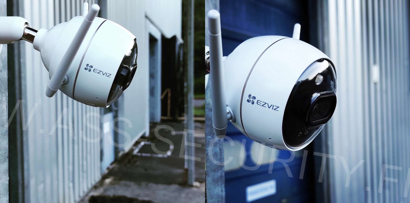 Test Ezviz C3X : cette caméra d'extérieur est dotée d'une étonnante vision  nocturne en couleur